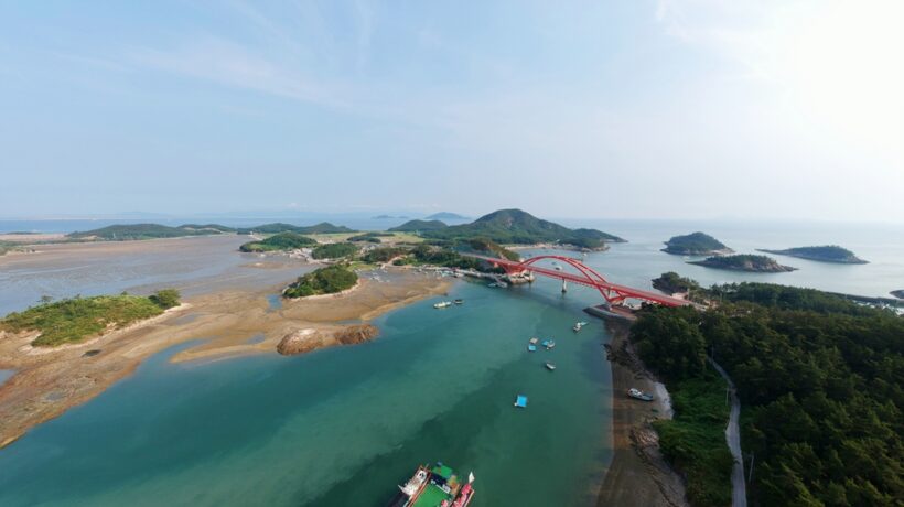 선유도 바닷바람은 선선하네(/w dji spark)