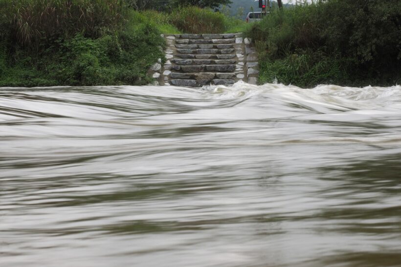 2018.08.31. 물이 많이 불었다.